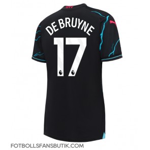 Manchester City Kevin De Bruyne #17 Replika Tredje Tröja Damer 2023-24 Kortärmad